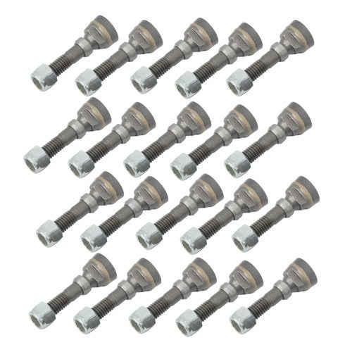 Solid Spare 20 Pieces Stump Grinder Teeth Aftermarket Replacemen For 700 Stump Grinder Teeth