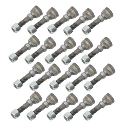 Solid Spare 20 Pieces Stump Grinder Teeth Aftermarket Replacemen For 700 Stump Grinder Teeth