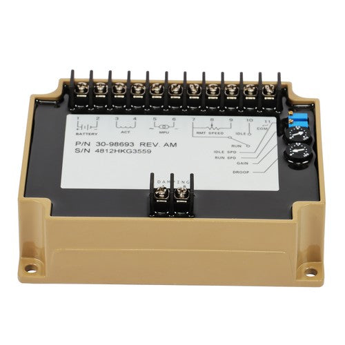 Solid Spare Control Governor 3098693 Speed Controller for Cummins QSK19 CM2350 K105 KTA19