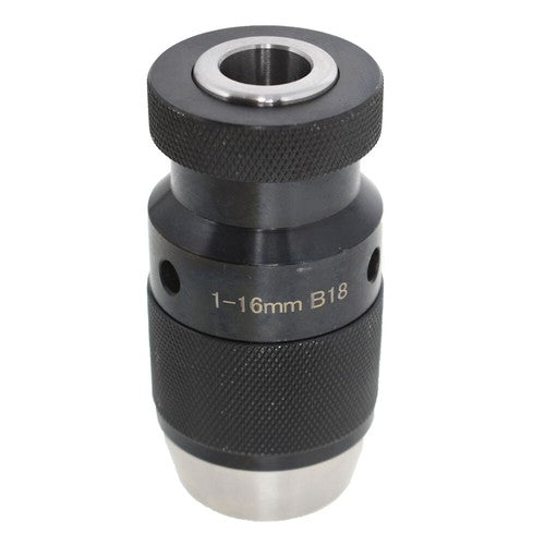 Solid Spare Keyless Precision Self Tighten Lathe Drill Chuck & Taper Arbor MT3-B18 1-16m