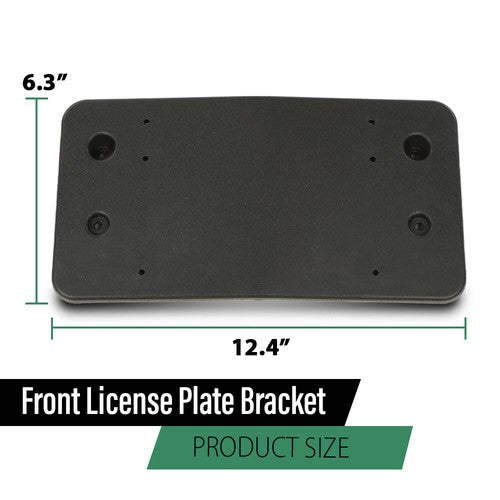Solid Spare Fit For 2007-2012 Mercedes-Benz GL-Class Front Bumper License Plate Bracket