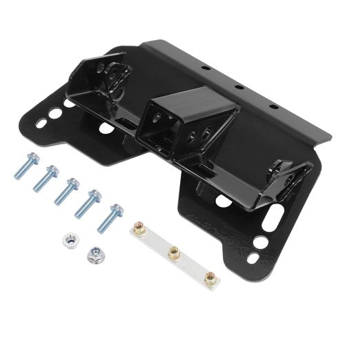 Solid Spare Front 2" Receiver Hitch Plow Mount For Polaris Ranger 500 570 800 Midsize 09-24