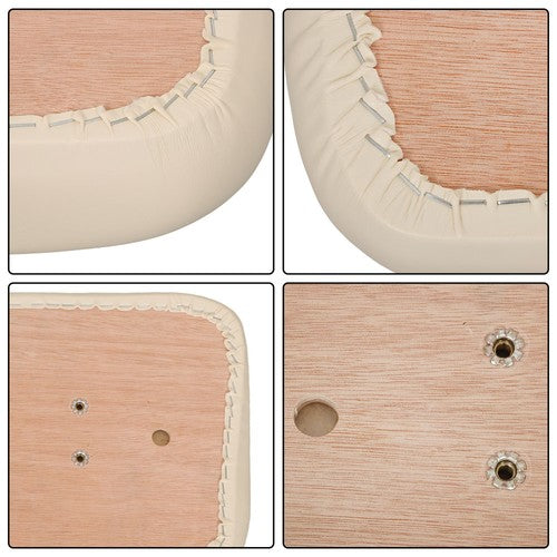 Solid Spare New 2× Seat Back Cushion Assembly For Club Car DS Golf Cart 1979-2000.5 White