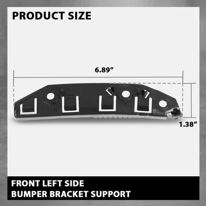 Solid Spare Fit For 17-20 Tesla Model 3 Front Bumper Bracket Retainer Left Driver Side