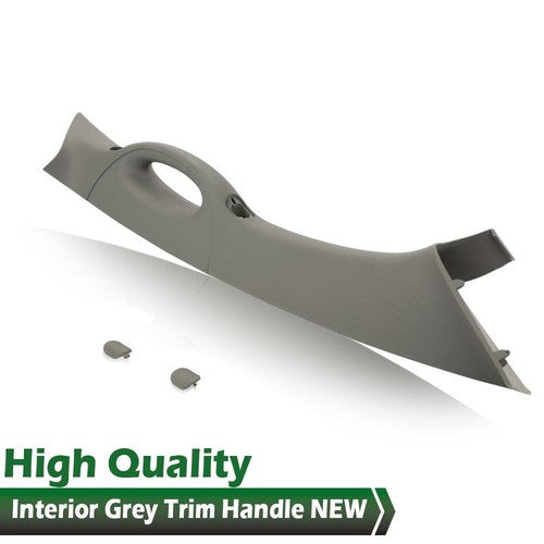 Solid Spare Fit For 04-08 Ford F150 A Pillar RH Passenger Side Interior Grey Trim Handle