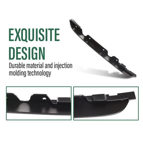 Solid Spare Front Bumper Lower Air Deflector Fit For 2011-2019 Land Rover Range Rover Evoque