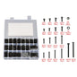 Solid Spare 1590 Pack M3 Screw Kit Hex Button & Socket Head Bolts and Nuts Washers Set