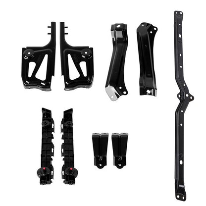 Solid Spare Replacement Front Bumper Mounting Brackets Kit New For Toyota Tacoma 2016-2023