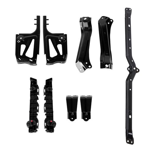 Solid Spare Replacement Front Bumper Mounting Brackets Kit New For Toyota Tacoma 2016-2023