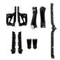 Solid Spare Replacement Front Bumper Mounting Brackets Kit New For Toyota Tacoma 2016-2023