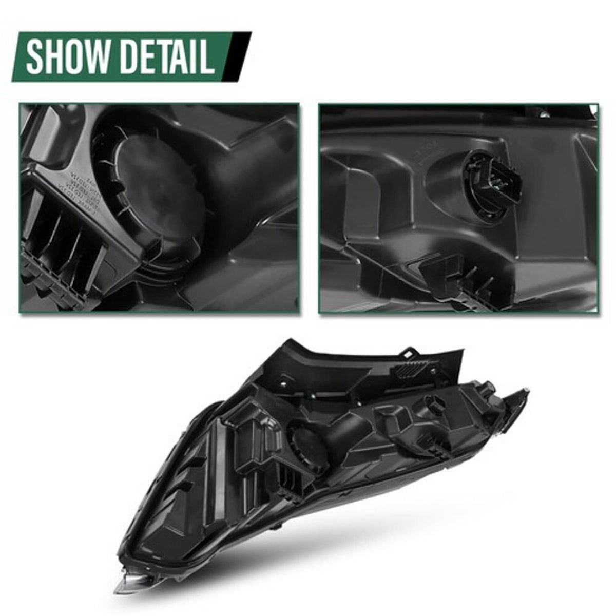Solid Spare Fit For 2021-2024 Hyundai Tucson Passenger Side LED DRL Headlight 92208CW010