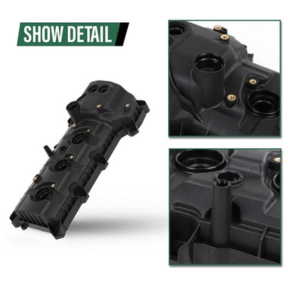 Solid Spare Engine Valve Cover w/ Gasket Fit For Ford Explorer F-150 Taurus 3.5L 3.7L DOHC