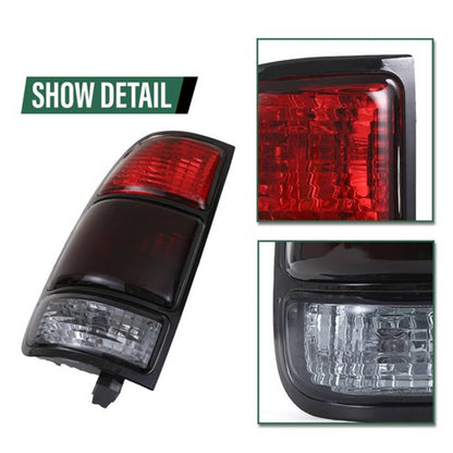 Solid Spare Fit For 00-06 Toyota Tundra Smoke Tail Lights Brake Lamps Assembly Left+Right
