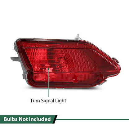Solid Spare Rear Bumper Light Lamp Reflector Left Side Fit For Toyota RAV4 2013 2014 2015