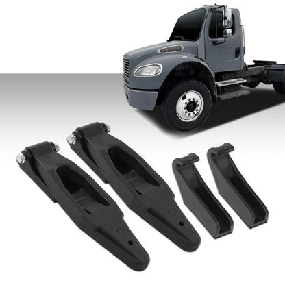 Solid Spare Hood Latch Kit Fit For Freightliner FL 50 70 80 106 112 Trucks 6808800160 Pair