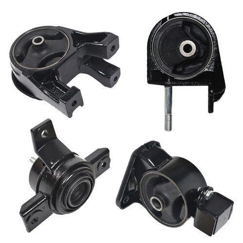 Solid Spare 4× Engine Motor Trans Mount Set For KIA 2.4L 3.5L 2011 2012 2013 EM-9355