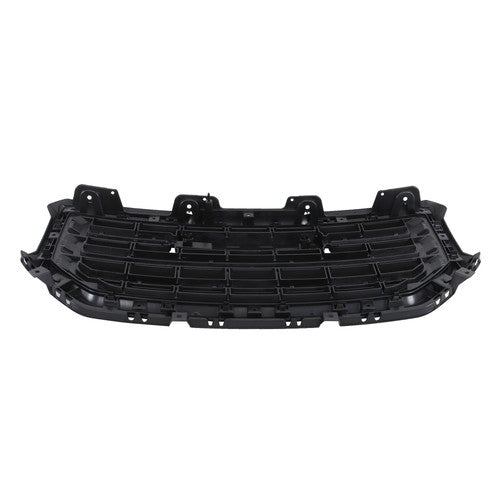 Solid Spare Fit For GMC Sierra 1500 2016 2017 2018 Gloss Black Plastic Front Bumper Grille
