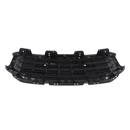 Solid Spare Fit For GMC Sierra 1500 2016 2017 2018 Gloss Black Plastic Front Bumper Grille
