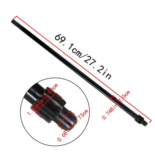 Solid Spare Stem Steering Shaft Fit For Husqvarna 532145103 145103 285-990