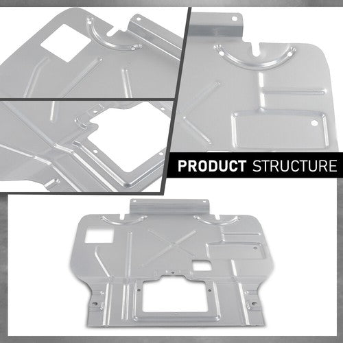 Solid Spare Fit For 2015-2023 Ford F-150 Under Engine Skid Plate Splash Guard Shield