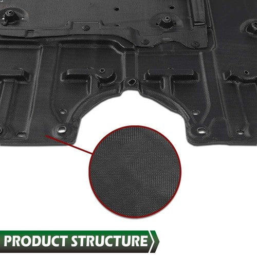 Solid Spare Fit For 2006 Lexus GS300 2007-2011 GS350 GS450h Front Engine Splash Shield