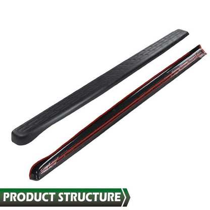 Solid Spare 5.8ft Bed Side Rail Cap Cover Protector Fit For 2007-2013 Chevy Silverado 1500