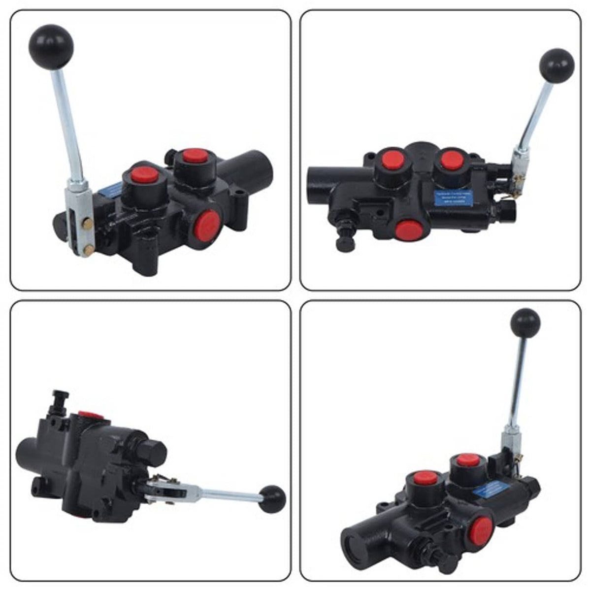 Solid Spare High Speed 21 GPM 1 Spool Hydraulic Log Splitter Control Valve with detent