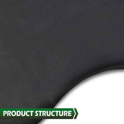 Solid Spare Fit For 2009-2016 Polaris Sportsman 550 850 XP Seat Cover Standard Black Color