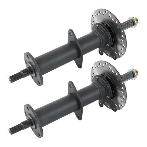 Solid Spare 40 Inch Rear Axle Kit with 4 Stud Hub Fit For 7 Inch and 8 Inch wheels