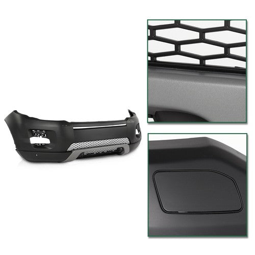 Solid Spare Front Bumper Cover Fit For 2012 2013 2014 2015 Land Rover Range Rover Evoque