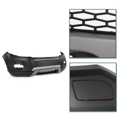 Solid Spare Front Bumper Cover Fit For 2012 2013 2014 2015 Land Rover Range Rover Evoque