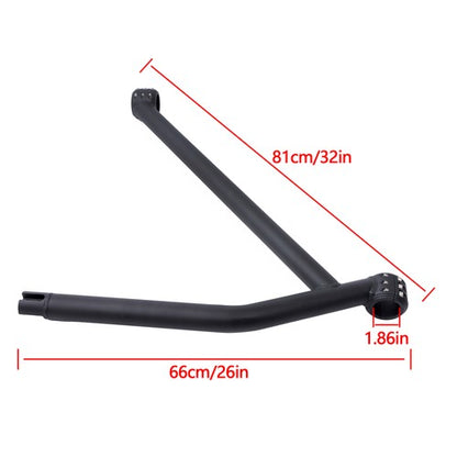 Solid Spare For Can Am Bombardier Maverick X3 New Rear Face Tripod Guard Bar Black 715004164