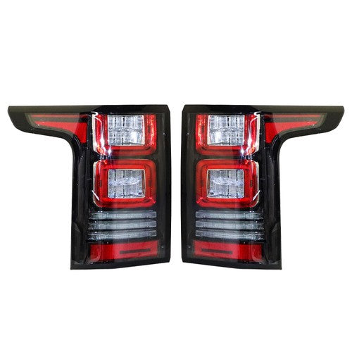 Solid Spare Red Driver&Passenger Rear Brake Tail Lights For 2013-2017 Land Rover Range Rover