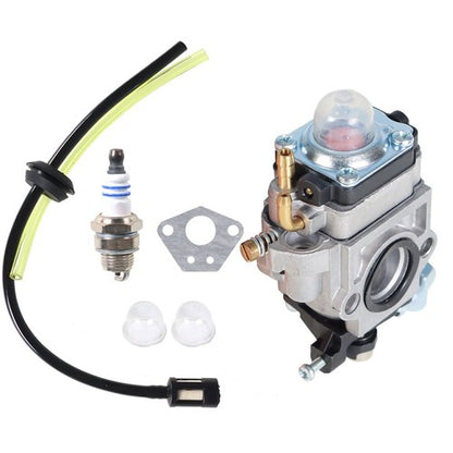 Solid Spare PCV43 Carburetor For Gas 2Cycle 43cc Powermate Tiller Motor Parts Fuel Line