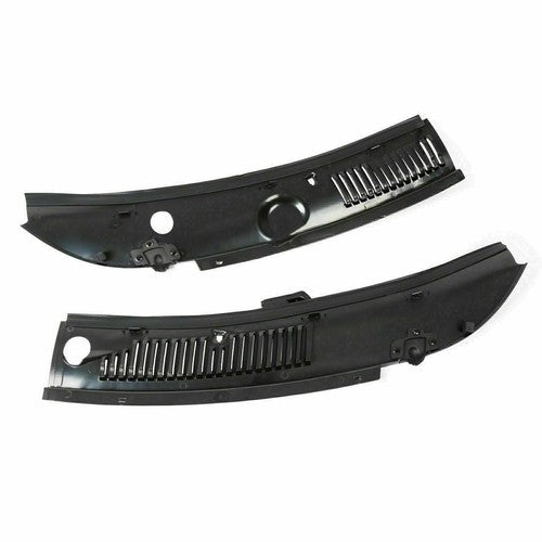 Solid Spare Windshield Wiper Improved Cowl Panel Vent Grille Hood For 1999-2004 Ford Mustang