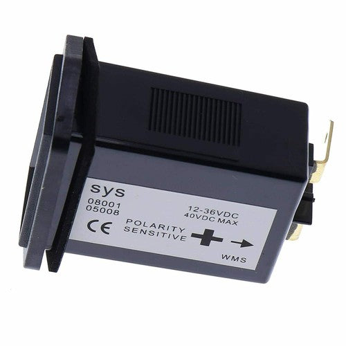 Solid Spare Hour Meter 6664886 for Bobcat 520 553 653 753 863 864 974 MT50 MT55 MT85 S70 S18