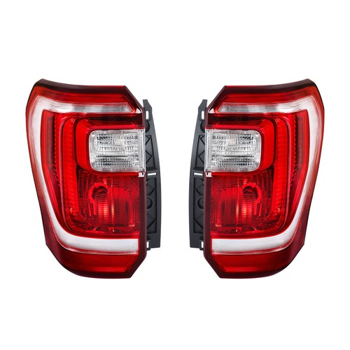 Solid Spare Clear&Red Tail Lights For Ford Expedition 2018-2021 Right+Left Side Halogen Type
