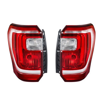 Solid Spare Clear&Red Tail Lights For Ford Expedition 2018-2021 Right+Left Side Halogen Type