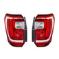 Solid Spare Clear&Red Tail Lights For Ford Expedition 2018-2021 Right+Left Side Halogen Type