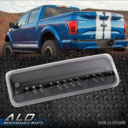 Solid Spare Fit For 04-08 Ford F150/Explore LED 3rd Third Brake Light Cargo Lamp Black