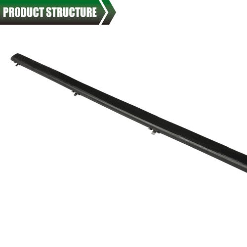 Solid Spare Pair Tailgate Window Sweep Weatherstrip Seal Kit Fit For 1978-1996 Ford Bronco