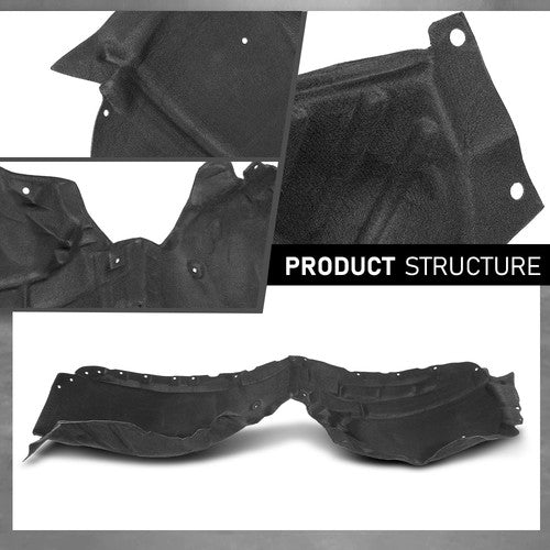 Solid Spare Front Fender Liner Splash Shield Left Fit For 2020-2024 Ford Escape FO1248205