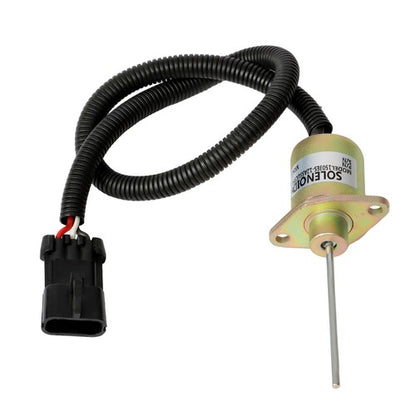 Solid Spare Shutoff Solenoid Valve For Kubota 25-38109-05Z SA-5019 1503ES-12A5SUC9SCC28
