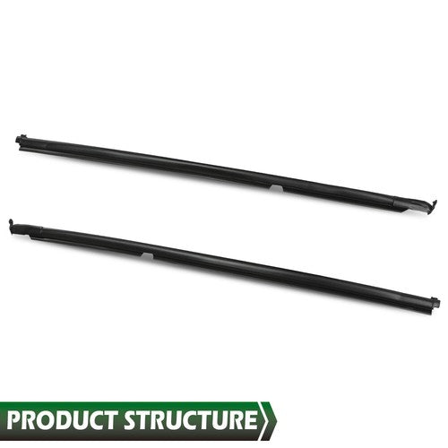 Solid Spare Fit For 90-05 Mazda Miata MX-5 Window Sweep Felt Weatherstrip Seal Left+Right