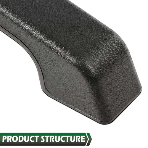 Solid Spare Fit For 2003-2009 Hummer H2 SUT Front Hood Handles Left+Right Pair Set Black