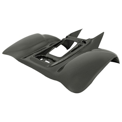Solid Spare For Honda TRX 400EX 1999-2007 2002 2003 Rear Fender Carbon Fiber Printing ABS