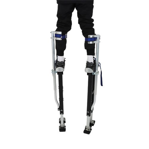 Solid Spare Drywall Stilts 36" - 48" Adjustable Aluminum Alloy For Painting Electrical Stilt