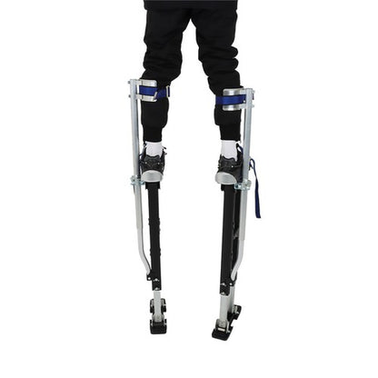 Solid Spare Drywall Stilts 36" - 48" Adjustable Aluminum Alloy For Painting Electrical Stilt