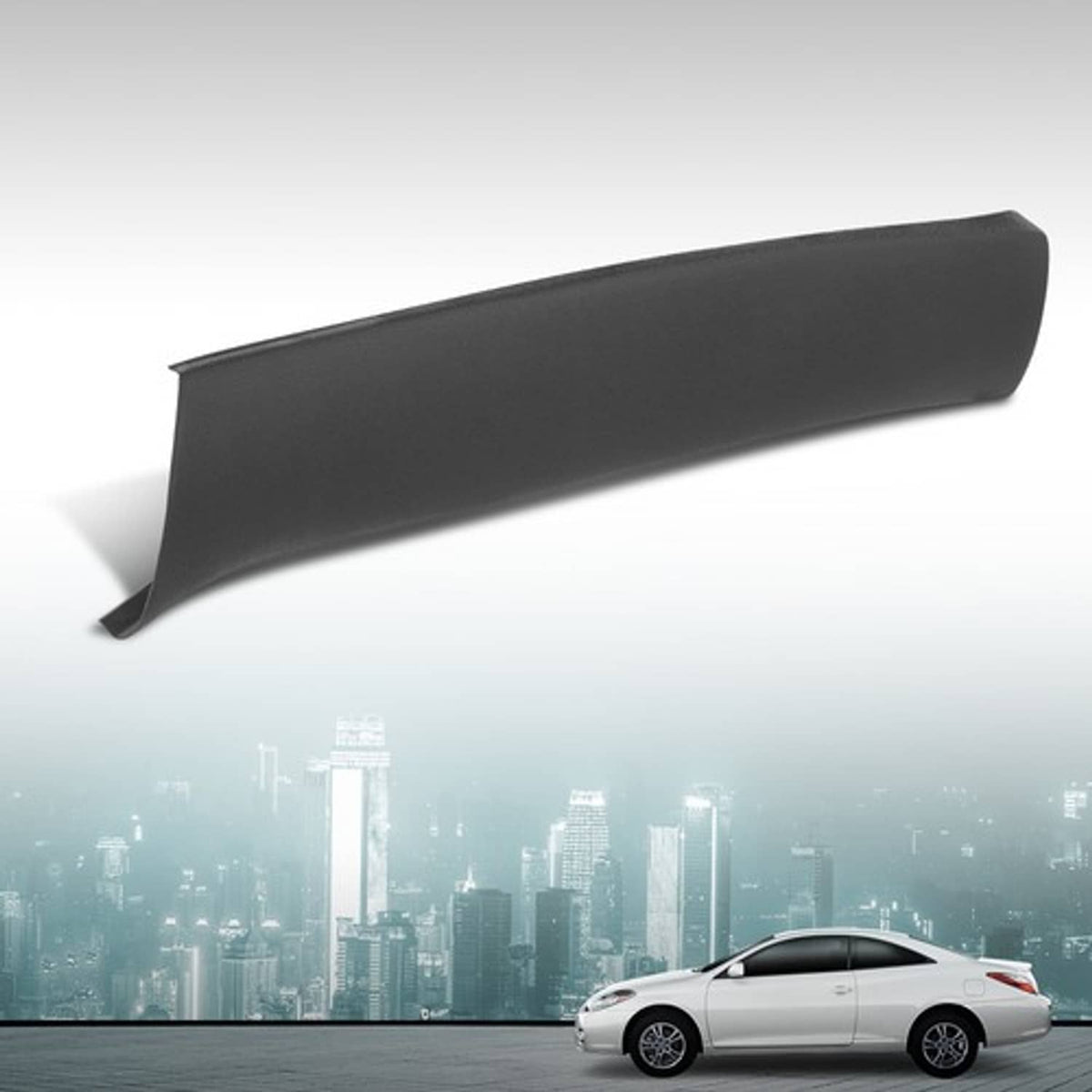 Solid Spare TPE Dash Cover Lower Kick Panel Fit For 2004-2008 Toyota Solara Black