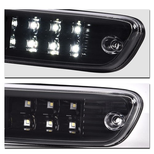 Solid Spare Fit For 2004-2012 Chevy Colorado GMC Canyon LED 3rd Brake Light Cargo Lamp Black